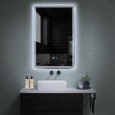 LED Spiegel Vertikal | Touch-Schalter | Anti-Beschlag-Funktion | Kaltweißes Licht - Reyze Seria Edge Model 1